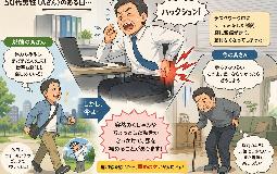 当院の治療例…「くしゃみから重度のぎっくり腰に？」